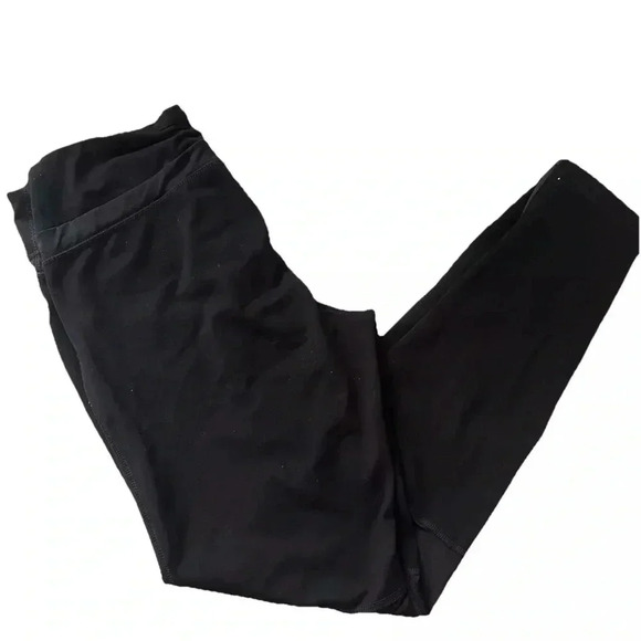 Women’s Old Navy Active Black Leggings Size Large - Picture 1 of 3